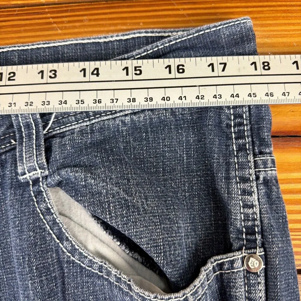 Southpole Jeans Size 36x31 Blue Dark Wash Denim 4180 Vintage Y2K Baggy